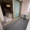 Elegant turnkey studio with balcony and sea view
