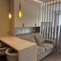 Elegant turnkey studio with balcony and sea view
